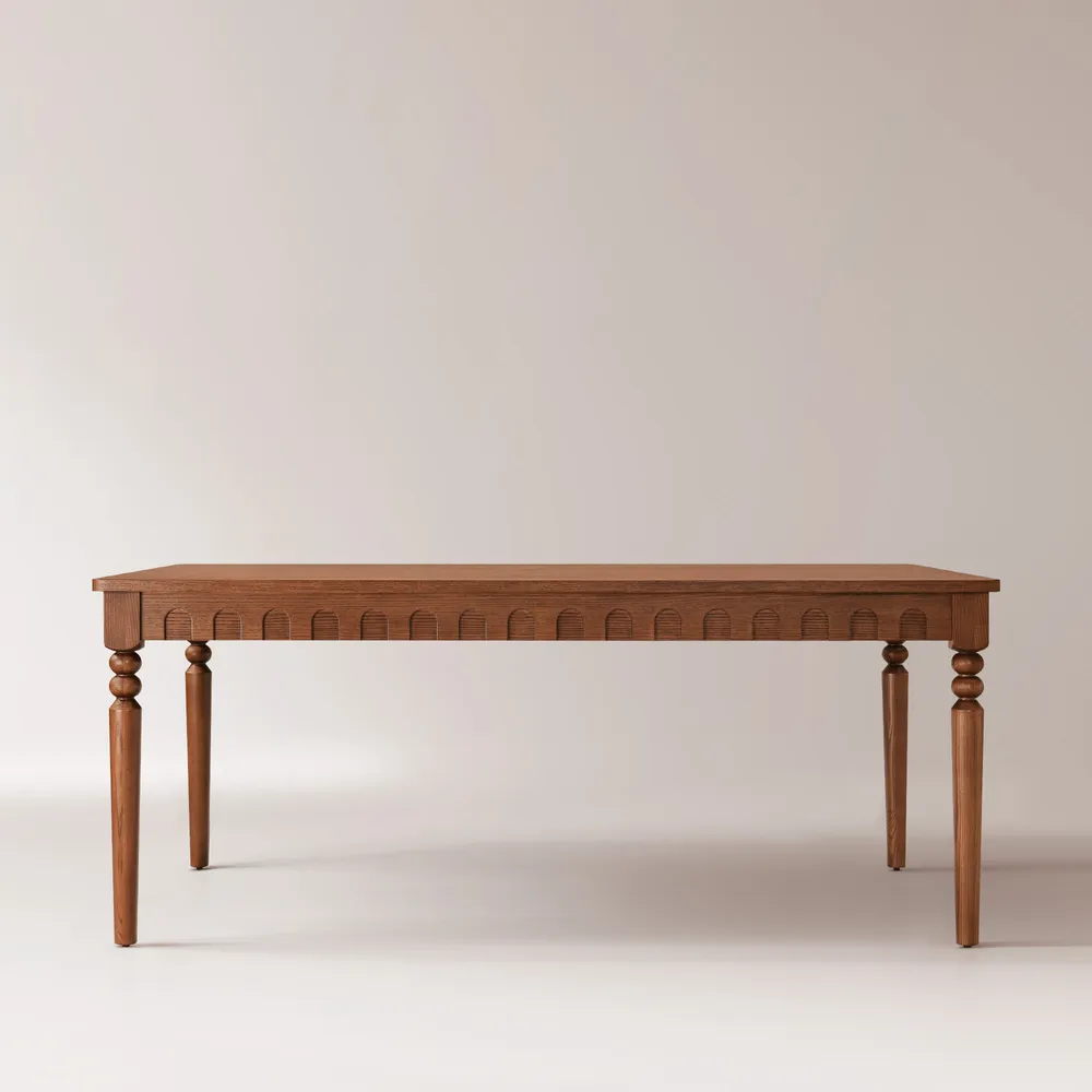 teakwood dining table