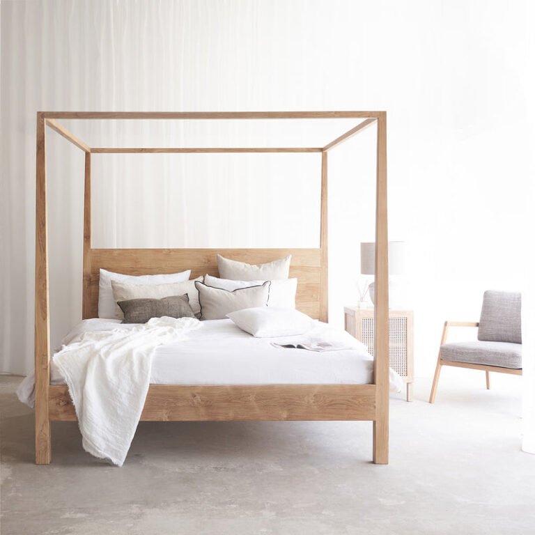 Teak Bed Frame Bedroom Furniture Petaling Jaya Malaysia