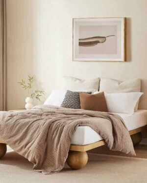Wooden Bed Frame – Myungsoo