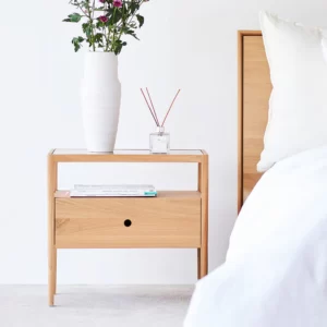 Wooden Bedside Table – Blink