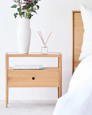 Wooden Bedside Table – Blink