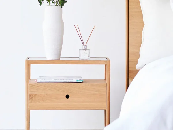 Wooden Bedside Table – Blink