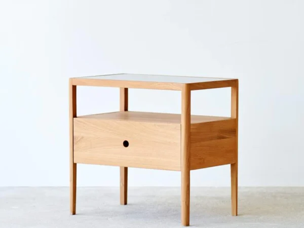 Wooden Bedside Table – Blink
