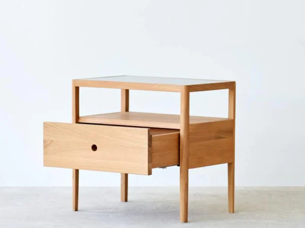 Wooden Bedside Table – Blink