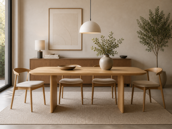 Wooden Dining Table​ – Adiba