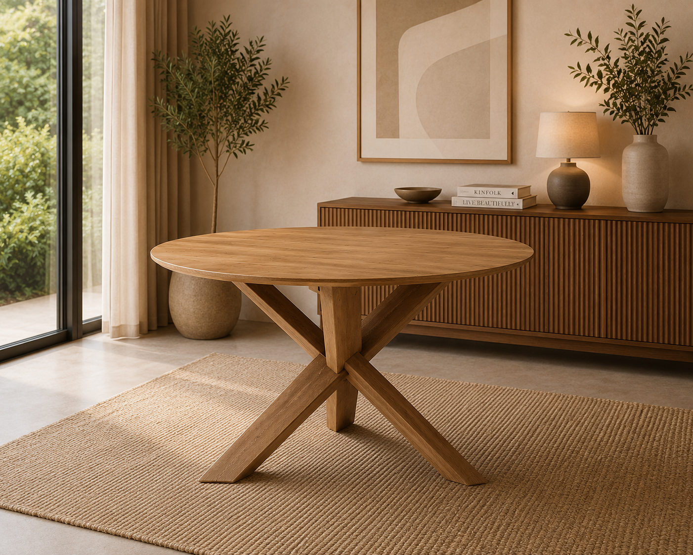 Round Dining Table - Maya