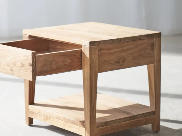 Wooden Bedside Table – Eunwoo