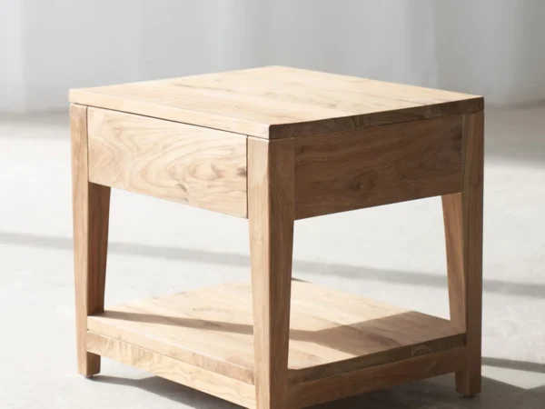 Wooden Bedside Table – Eunwoo