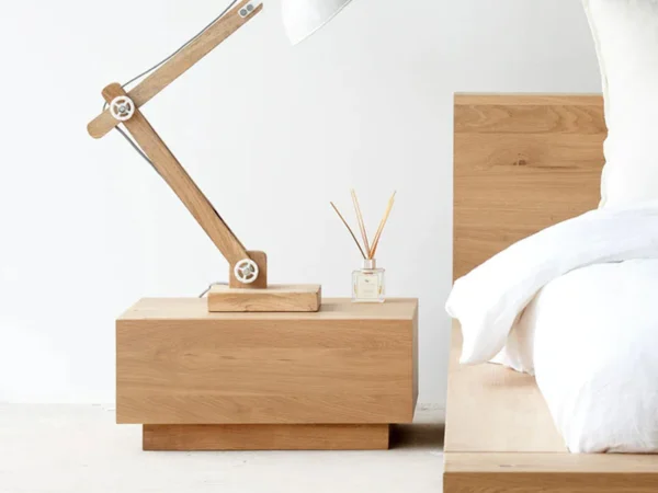Wooden Bedside Table – Max