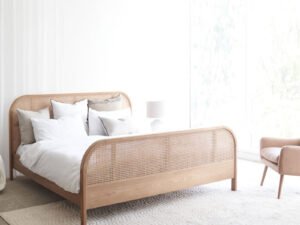 Teak Bed Frame | Rattan