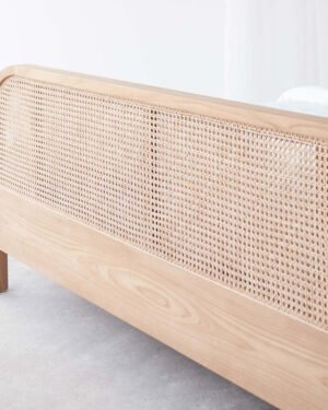 Teak Bed Frame | Rattan