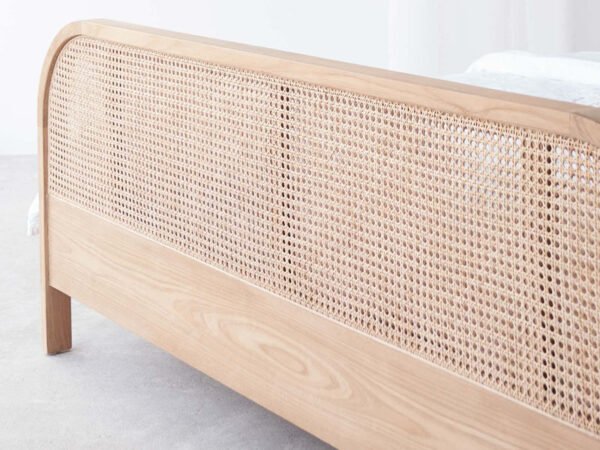 Teak Bed Frame | Rattan