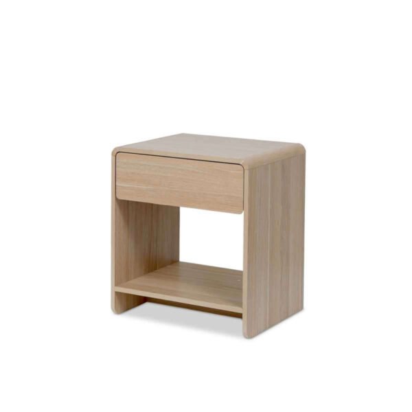 Wooden Bedside Table - Quezada - Image 4