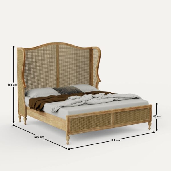Wooden Bed Frame - Youss - Image 3