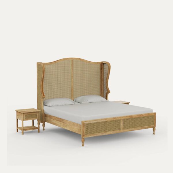 Wooden Bed Frame - Youss - Image 2