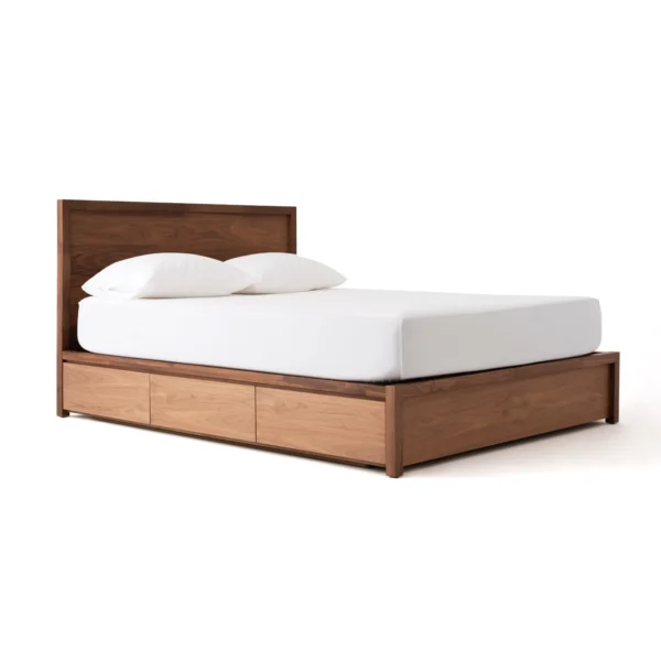 Teak Bed Frame - Yoongi