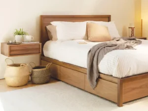 Teak Bed Frame – Yoongi