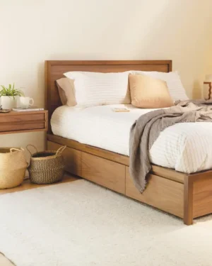 Teak Bed Frame – Yoongi