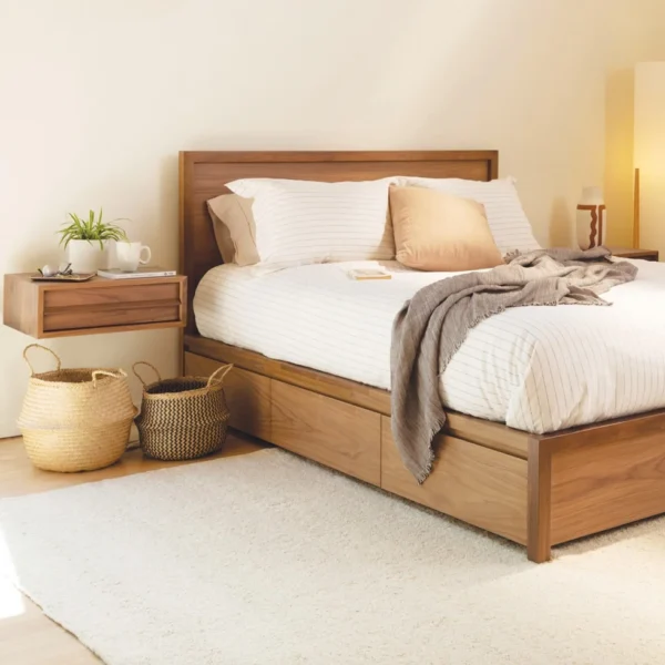 Teak Bed Frame - Yoongi - Image 4