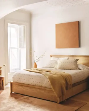 Teak Bed Frame – Yoongi