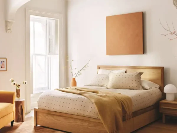 Teak Bed Frame – Yoongi