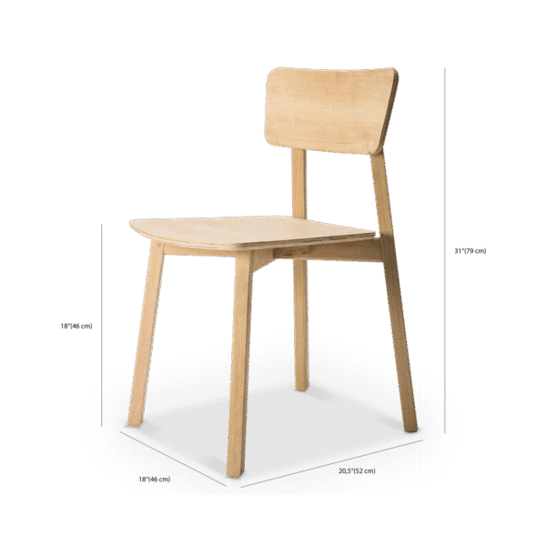 Wooden Chair - 11 - Image 5