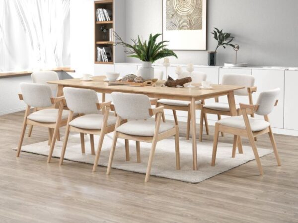 8 Seater Dining Table​ Set – Elegant and Modern Dining Furniture for Large Spaces