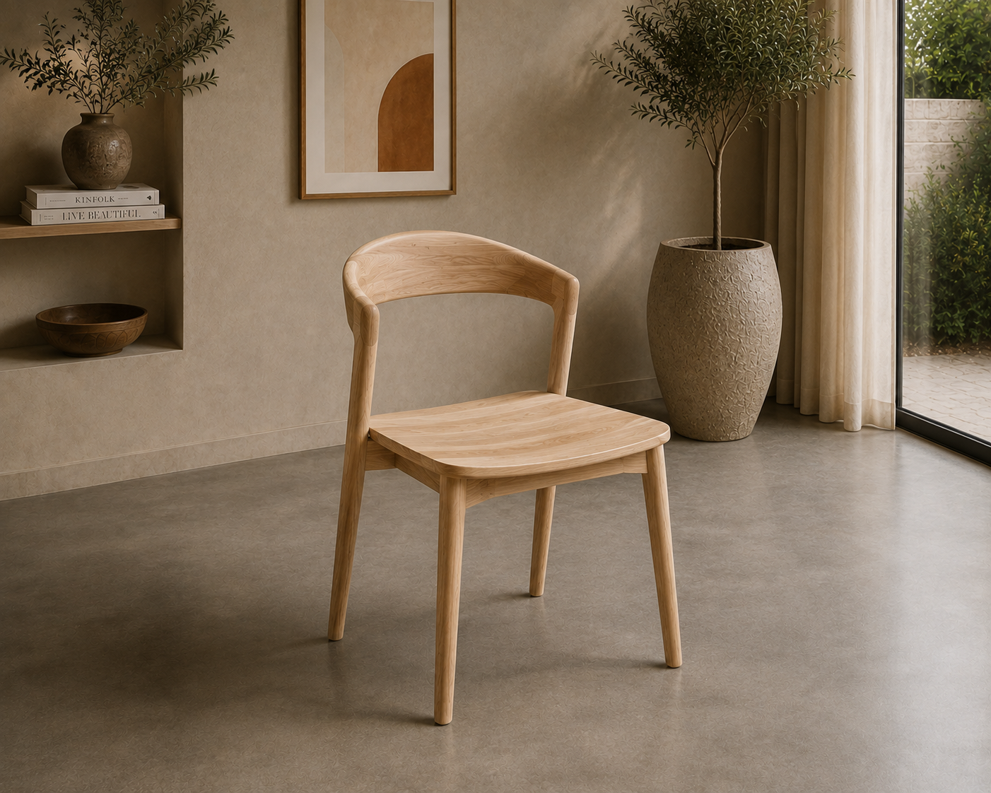 Modern Dining Chair - Luxe 2 Modern Dining Chair - Luxe - Image 2