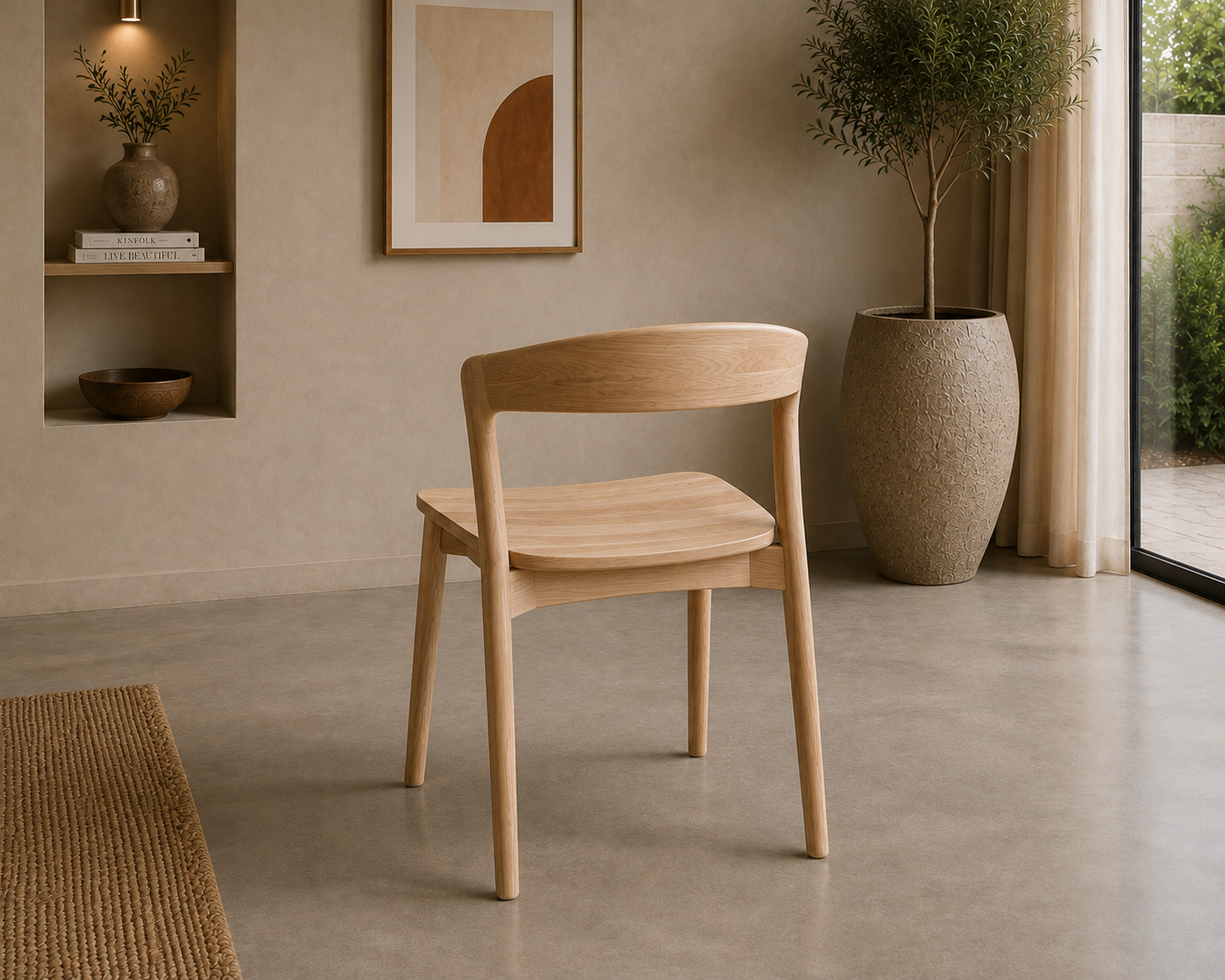 Modern Dining Chair - Luxe 3 Modern Dining Chair - Luxe - Image 3