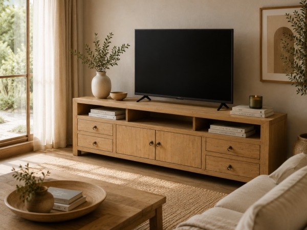 Teak TV Cabinet​ – Abs