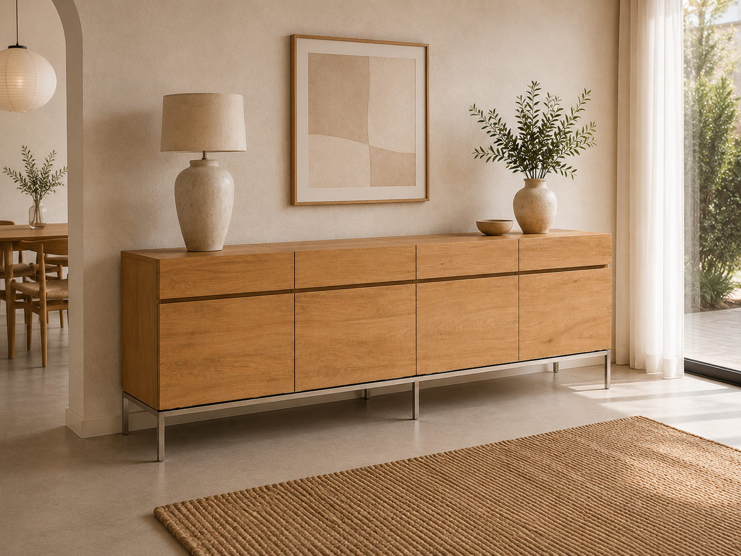 Teak Sideboard - Sawo 4 Teak Sideboard - Sawo - Image 2