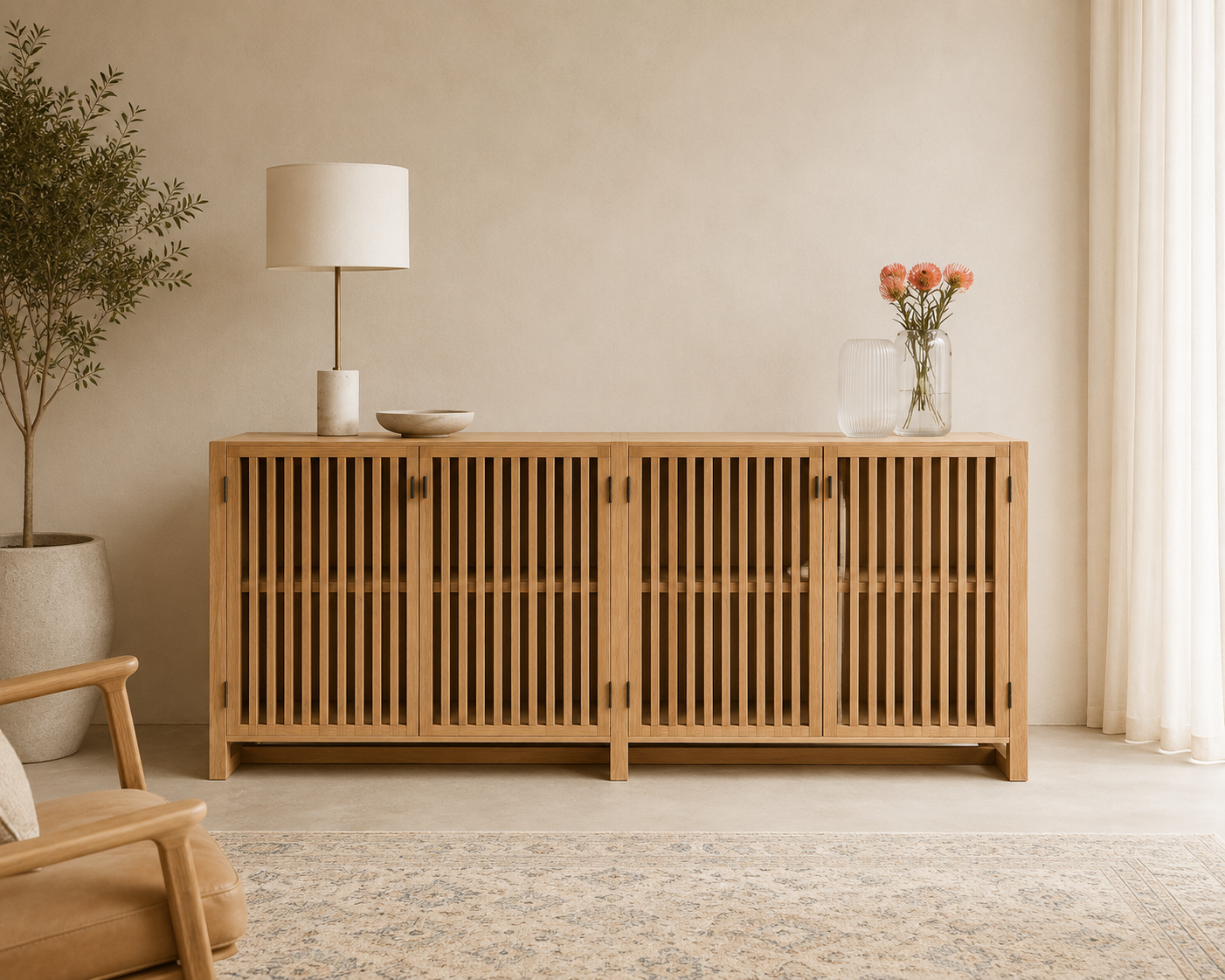 Teak Sideboard - Clem 1 Teak Sideboard – Clem