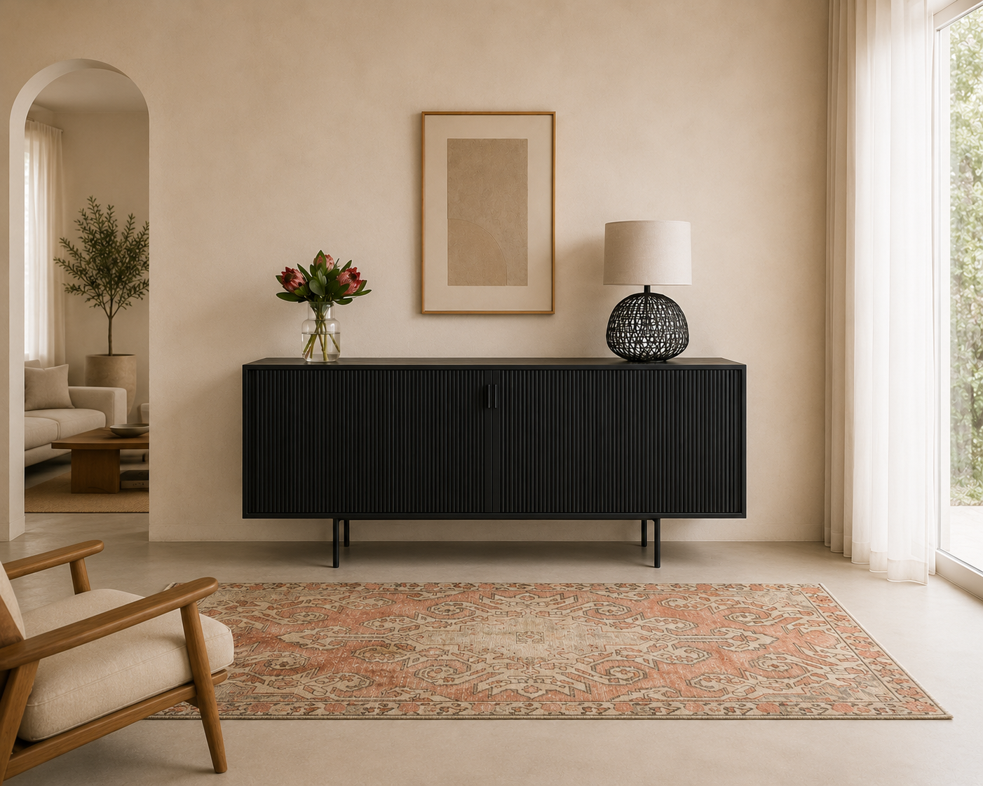 Teak Sideboard – Ireng