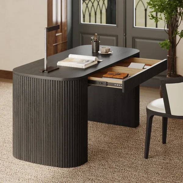 Teak Study Desk – M1 - Image 3