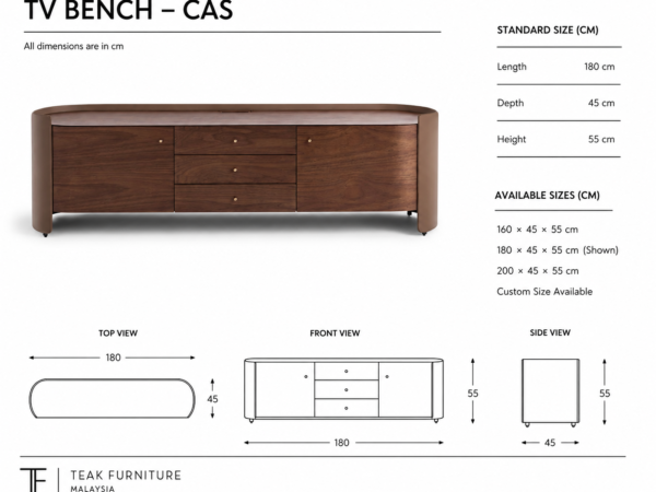TV Bench – Cas