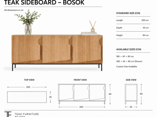 Teak Sideboard – Bosok