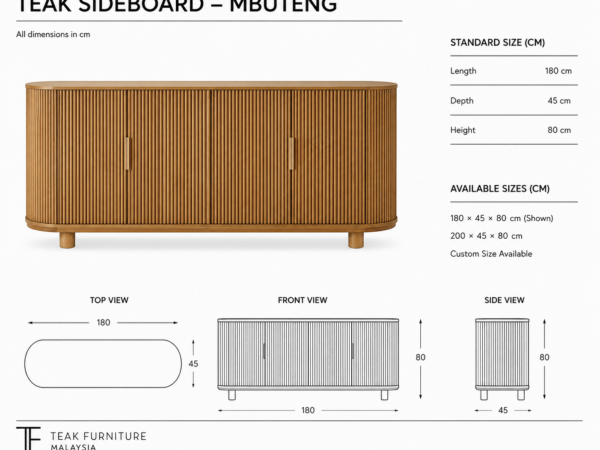 Teak Sideboard – Mbuteng