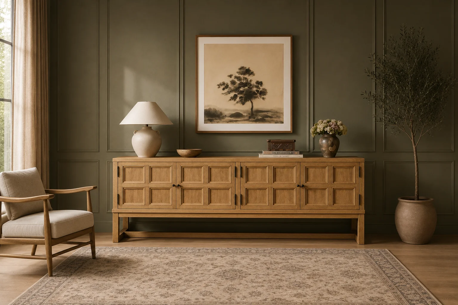 Teak TV console – Sar 1 Teak TV console – Sar