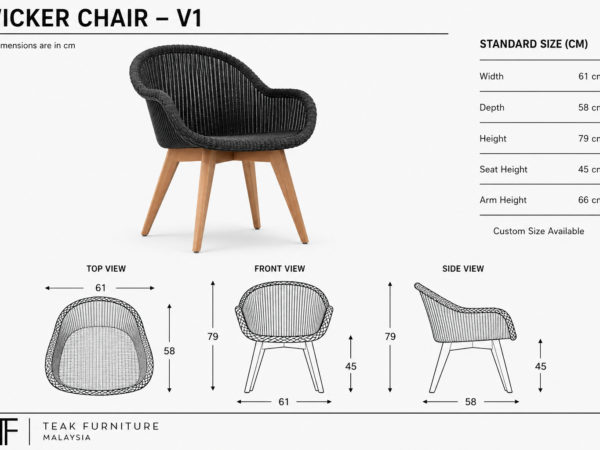 Wicker Chair – V1