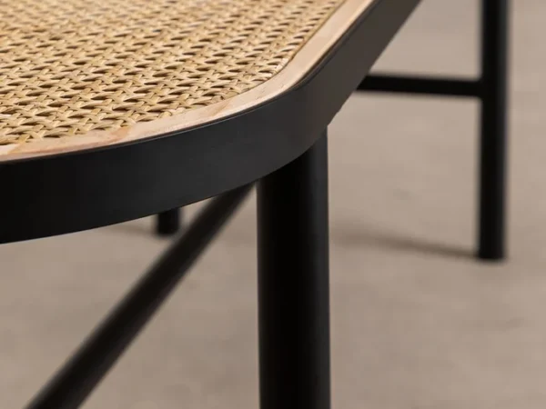 Teak Bench Rattan – Abi