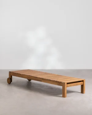 Modern Wooden Lounger