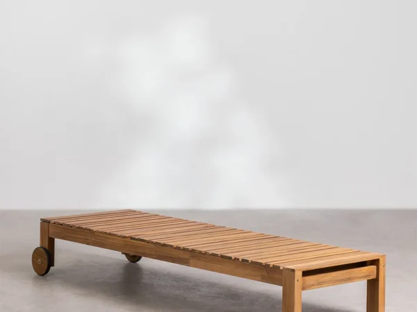 Modern Wooden Lounger