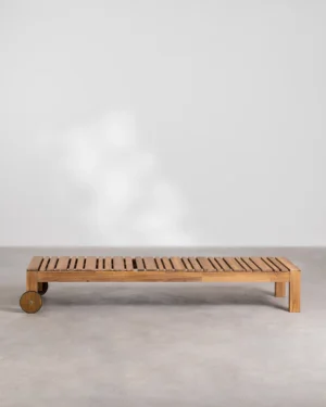 Modern Wooden Lounger
