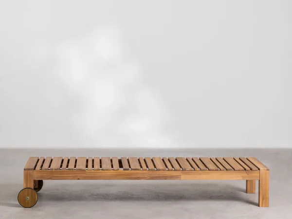 Modern Wooden Lounger