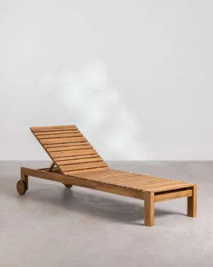 Modern Wooden Lounger