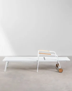 Aluminium Reclining Lounger