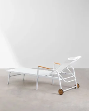Aluminium Reclining Lounger