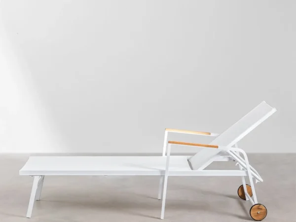 Aluminium Reclining Lounger