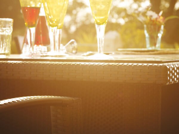 Wicker Dining Table Table