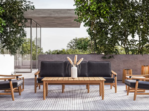 Amalfi Teak Outdoor Sofa